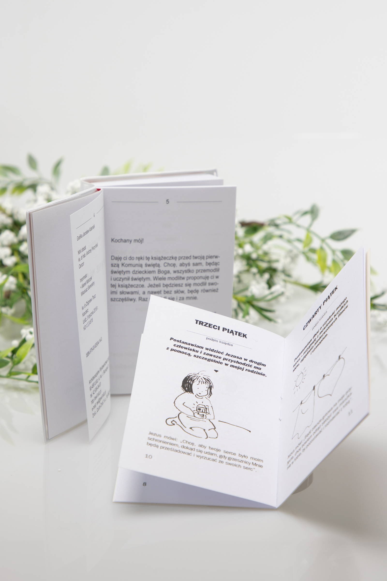 Książeczka komunijna MPK 1/biała - obraz 2