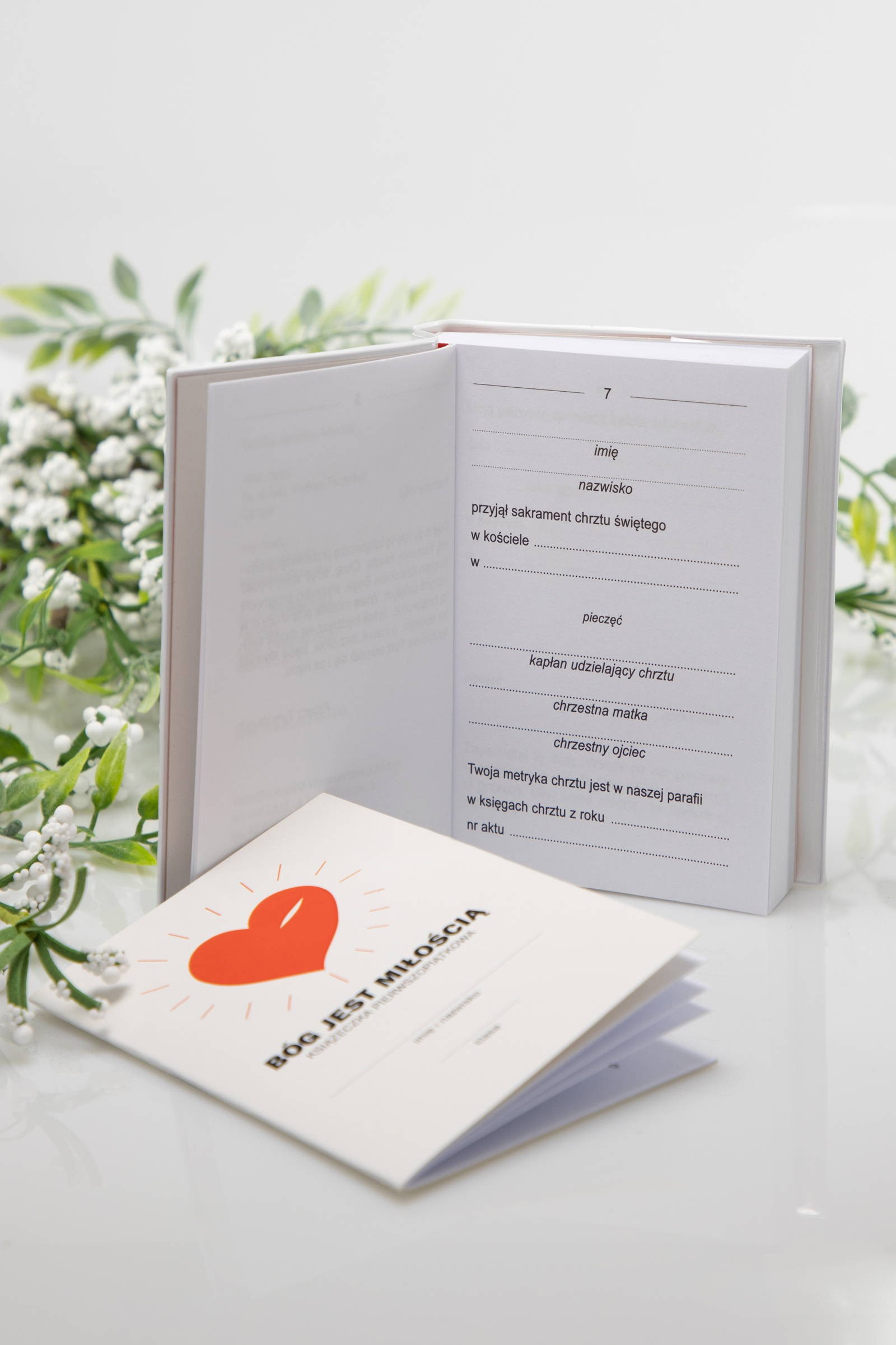 Książeczka komunijna MPK 1/biała - obraz 3