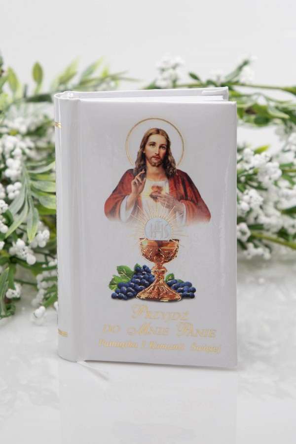 Książeczka komunijna MPK 3/biała