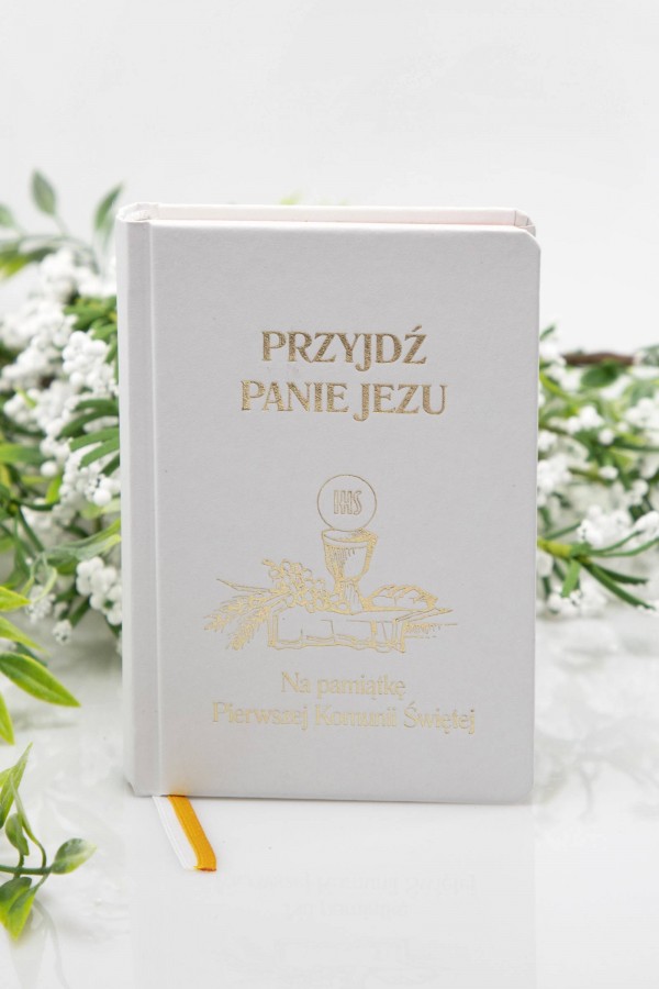 Książeczka komunijna MPK 4/biała