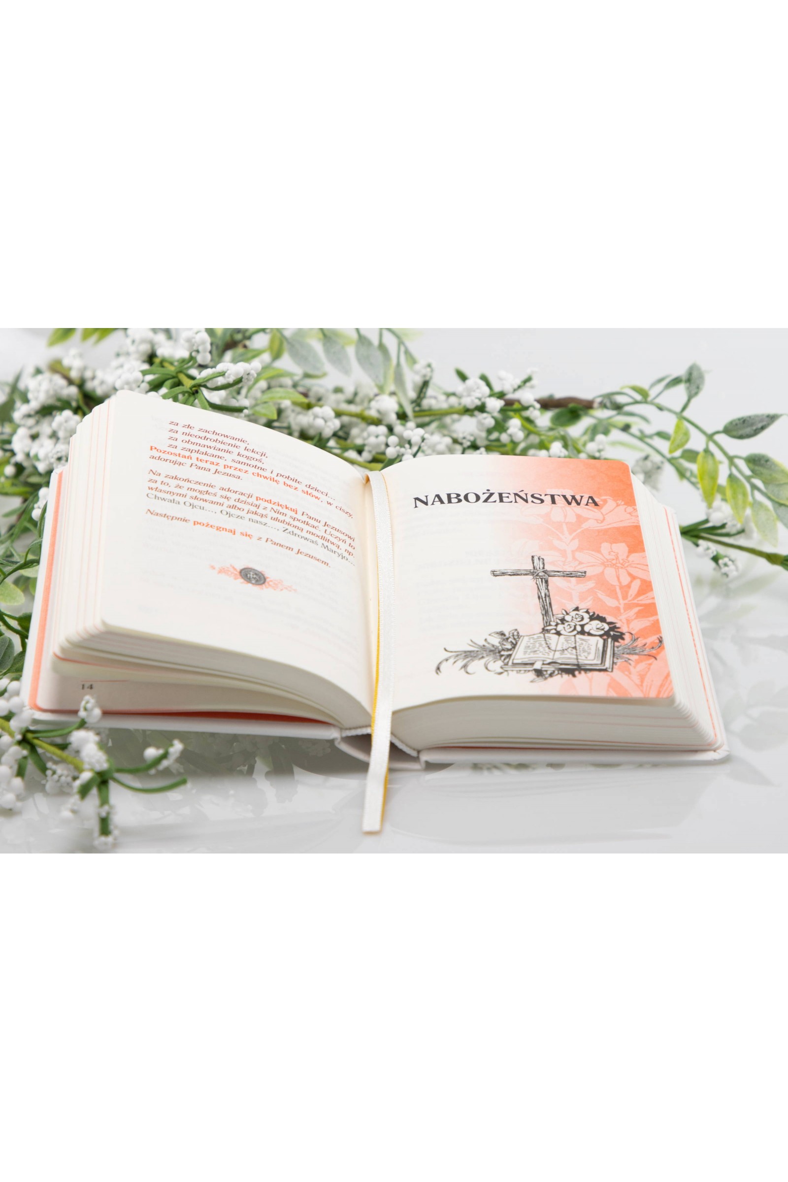 Książeczka komunijna MPK 4/biała - obraz 1