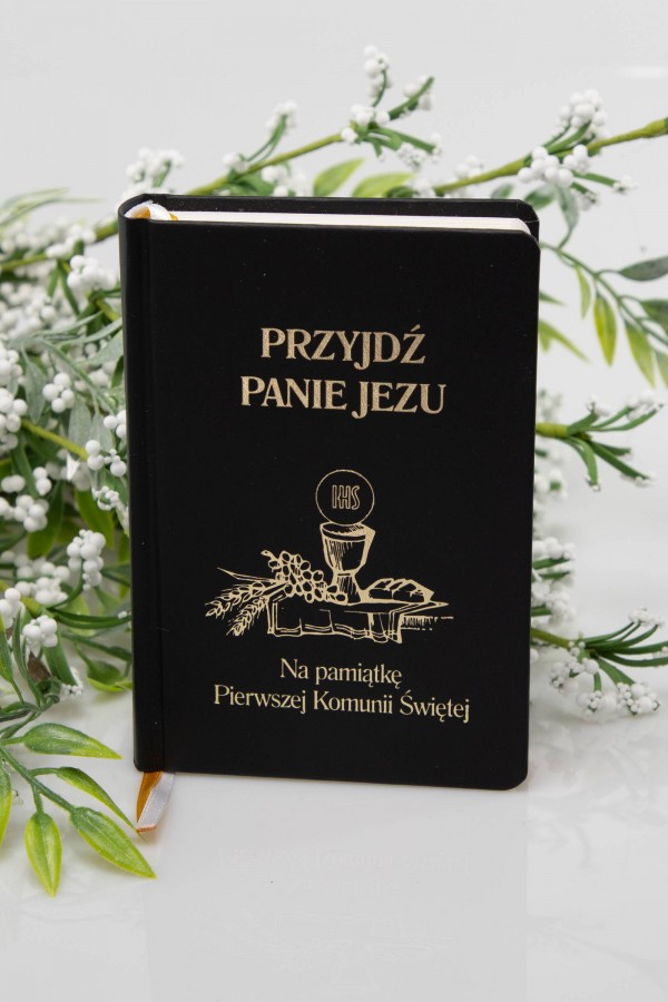 Książeczka komunijna MPK 4/czarna