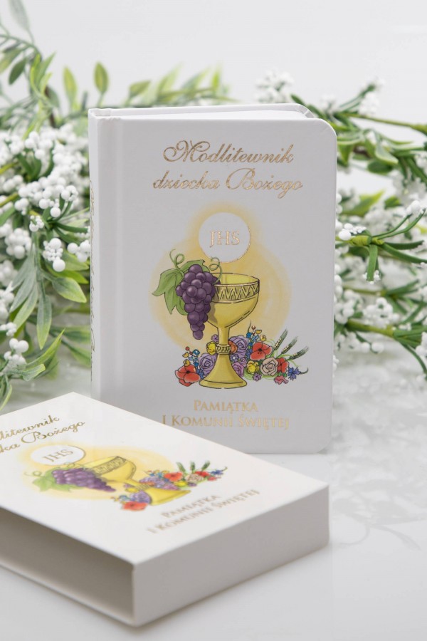 Książeczka komunijna MPK 7/biała