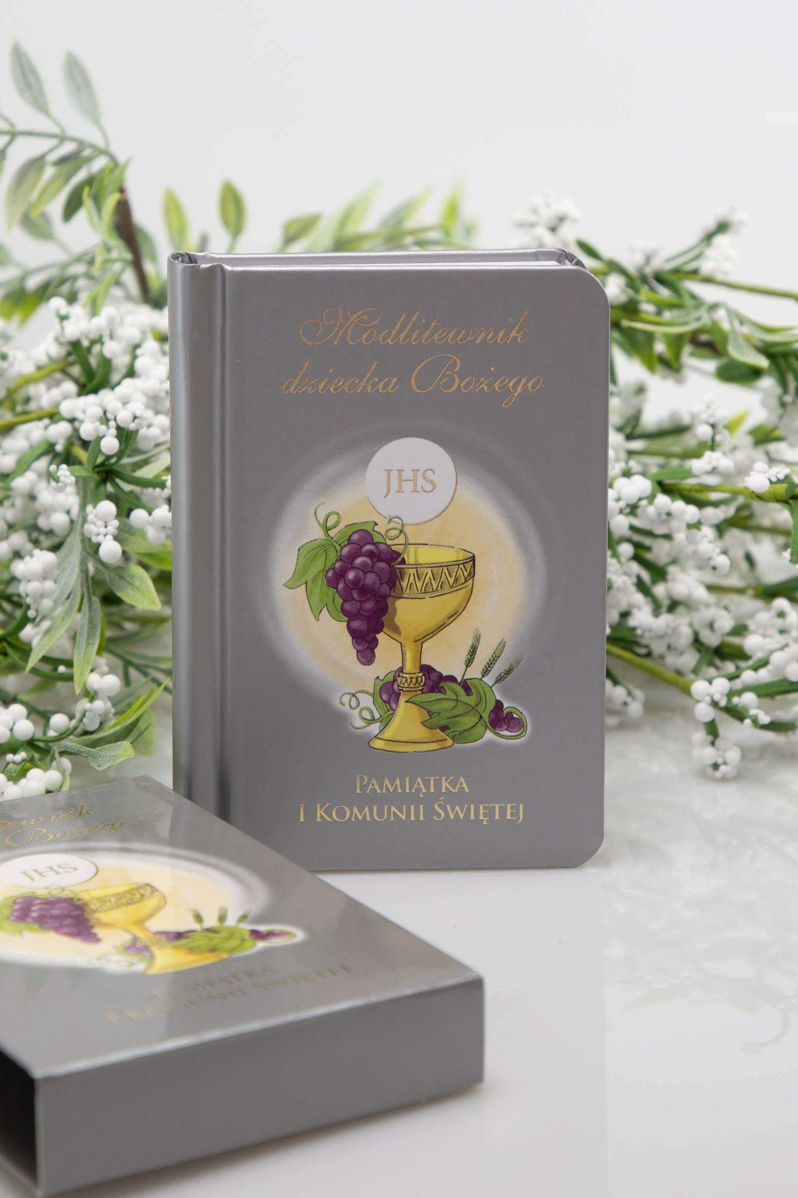 Książeczka komunijna MPK 7/szara - obraz 0