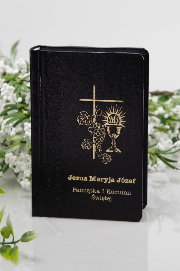 Książeczka komunijna MPK 8/czarna