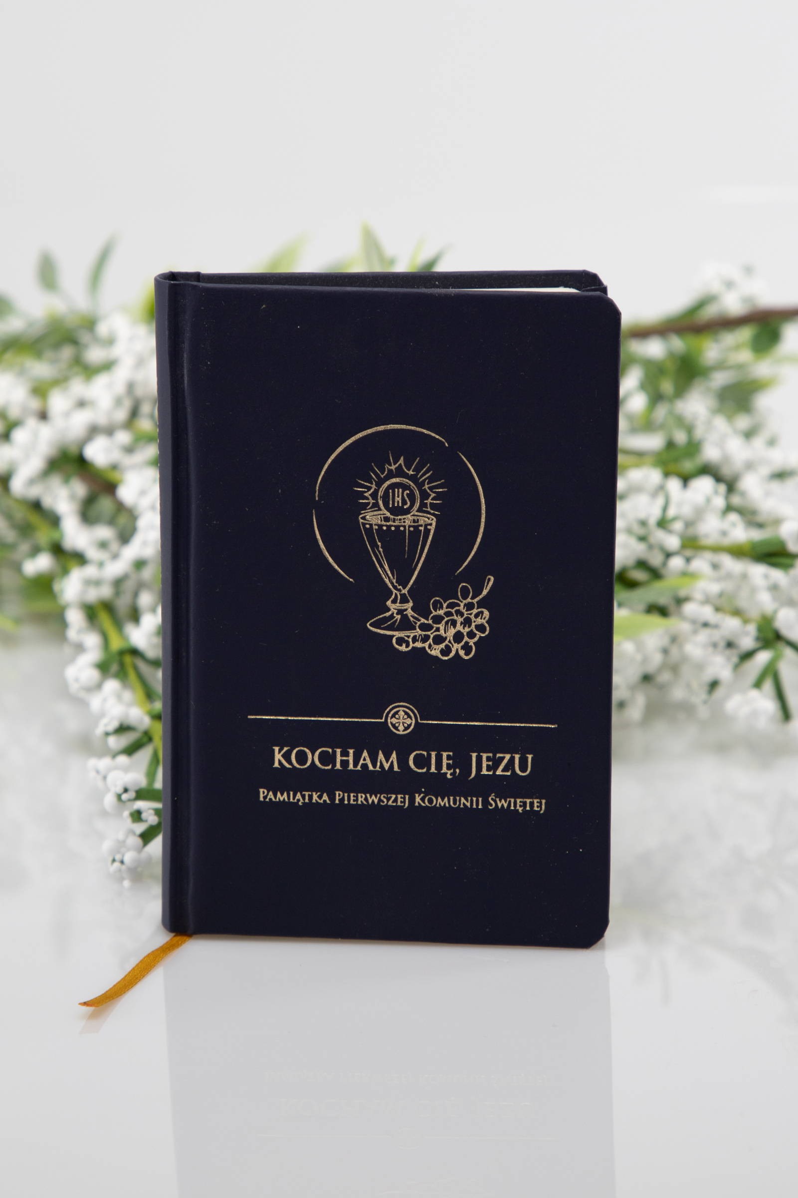 Książeczka komunijna MPK 9/ciemno granatowa - obraz 0