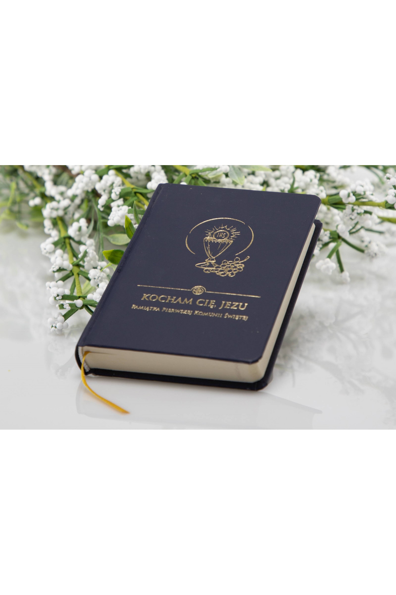 Książeczka komunijna MPK 9/ciemno granatowa - obraz 1