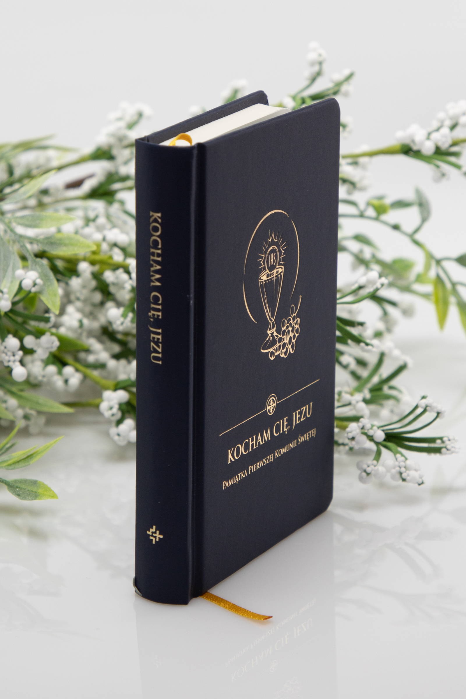 Książeczka komunijna MPK 9/ciemno granatowa - obraz 4