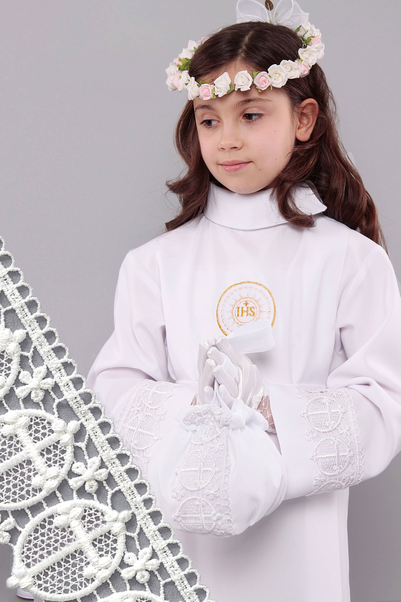 Alba komunijna z gipiurą 13a/Z2 - z zakładką - obraz 0