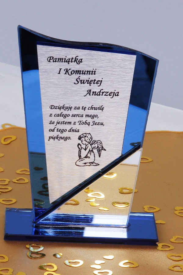 Pamiątka komunijna - Statuetka srebrna nr2