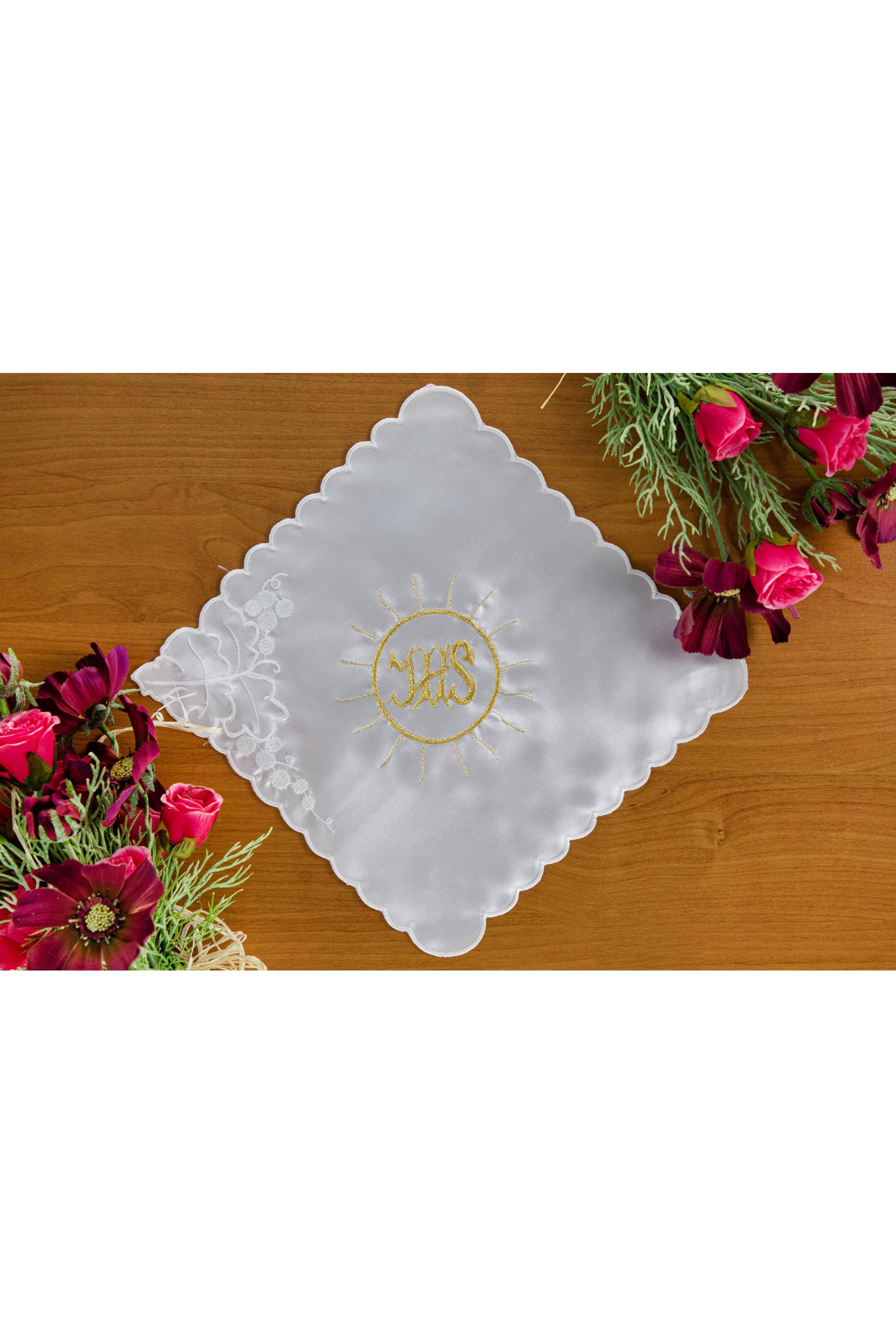 Chusteczka komunijna haftowana CH5 - obraz 1