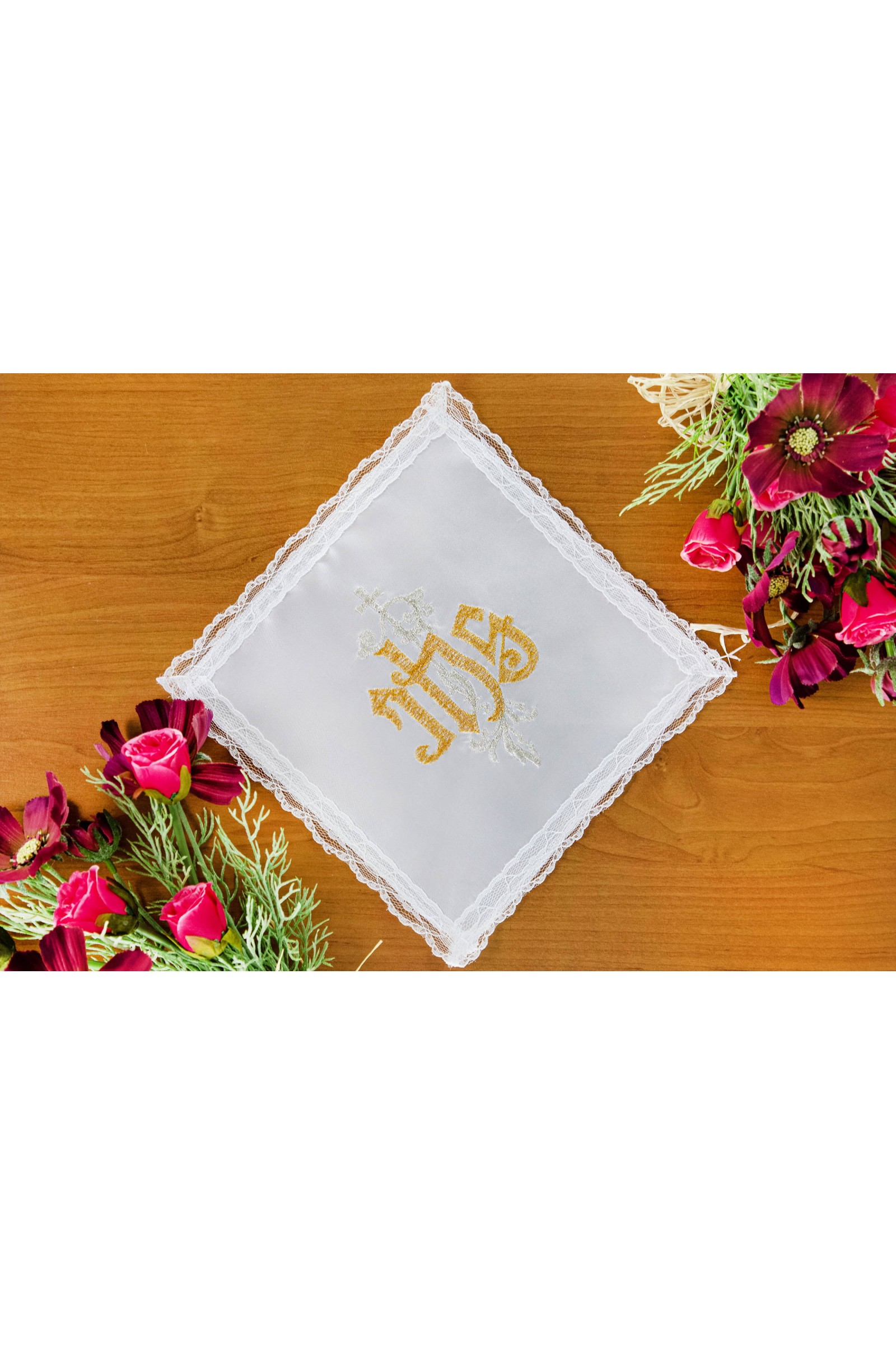 Chusteczka komunijna haftowana CH9 - obraz 1