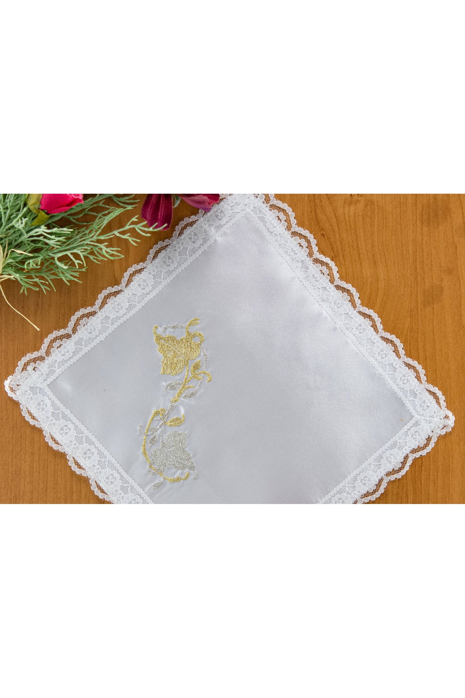 Chusteczka komunijna haftowana CH10 - obraz 2