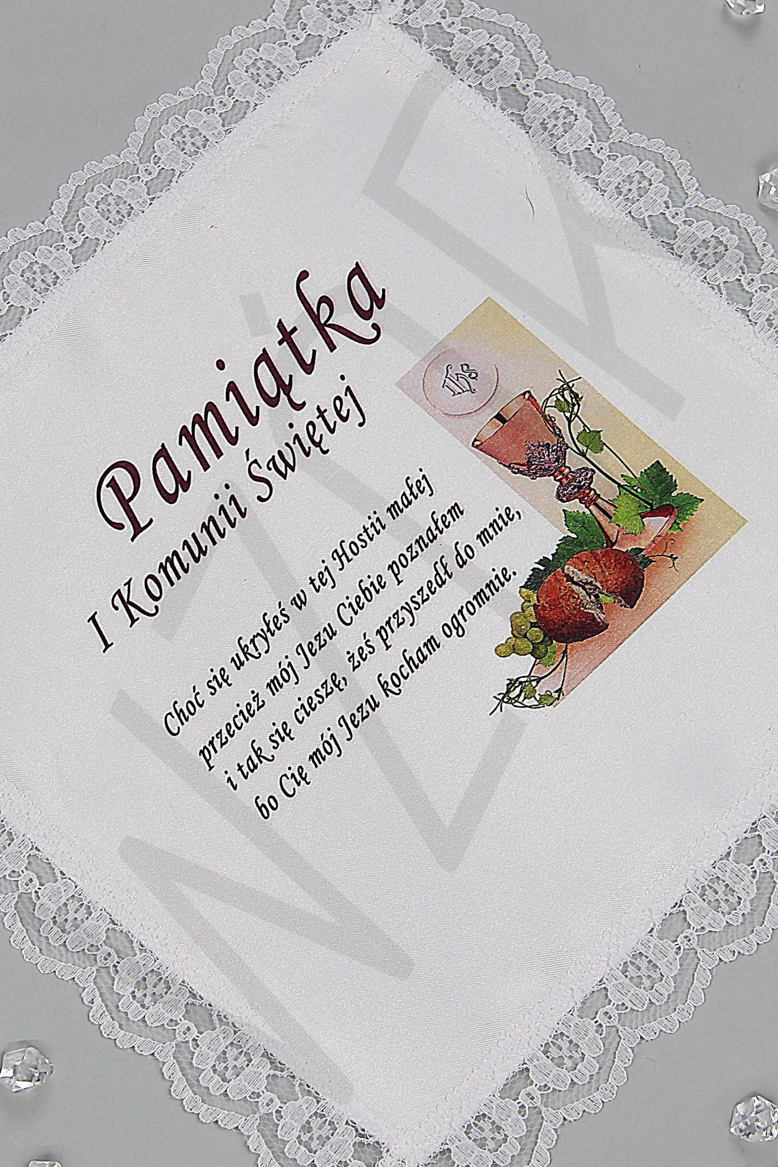 Chusteczka komunijna z grafiką CHG 5 - obraz 0