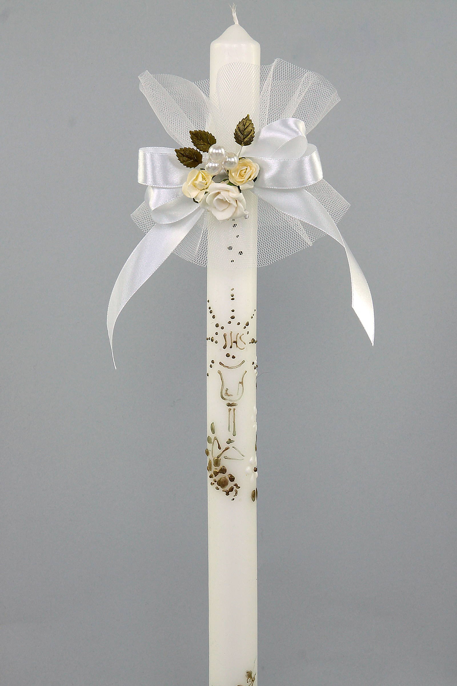 Okapnik komunijny z bukietem Op12 - obraz 1