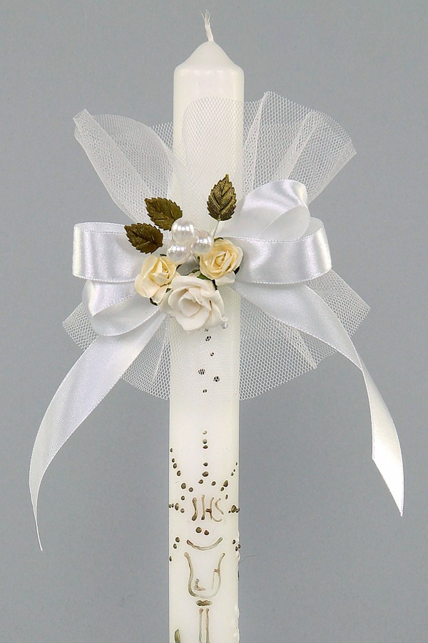 Okapnik komunijny z bukietem Op12