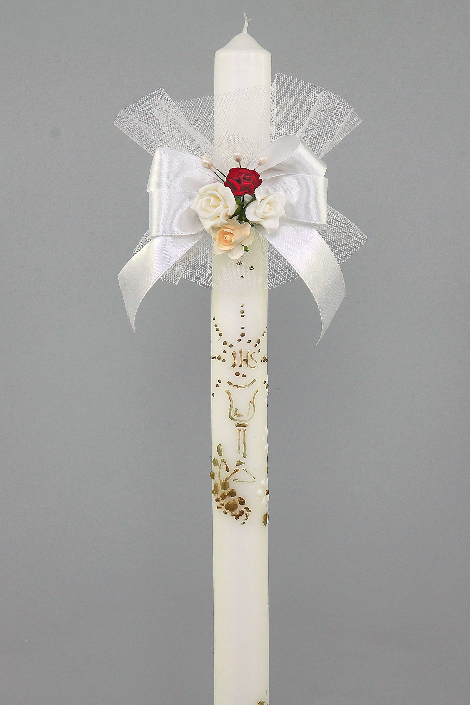 Okapnik komunijny z bukietem Op13 - obraz 1