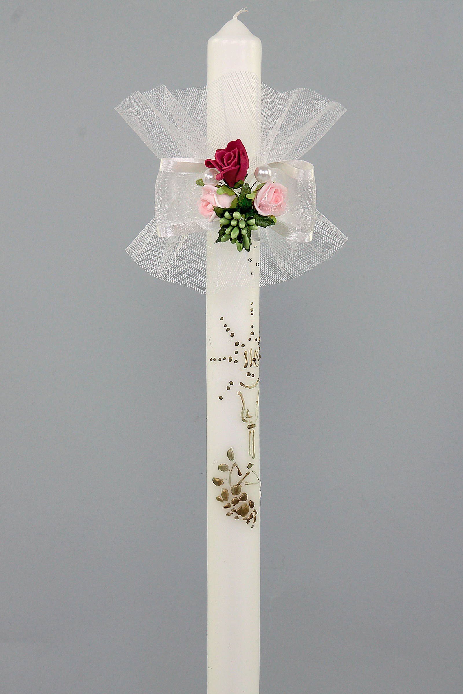 Okapnik komunijny z bukietem Op15 - obraz 1