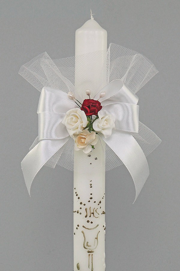 Okapnik komunijny z bukietem Op13