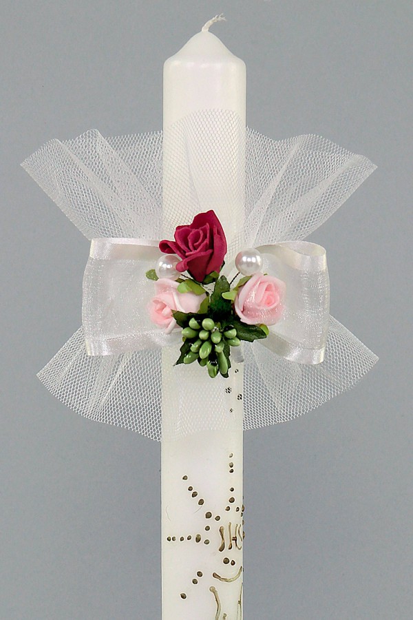 Okapnik komunijny z bukietem Op15