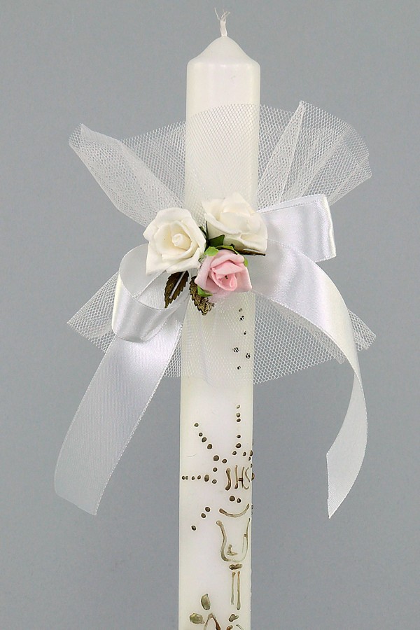 Okapnik komunijny z bukietem Op14