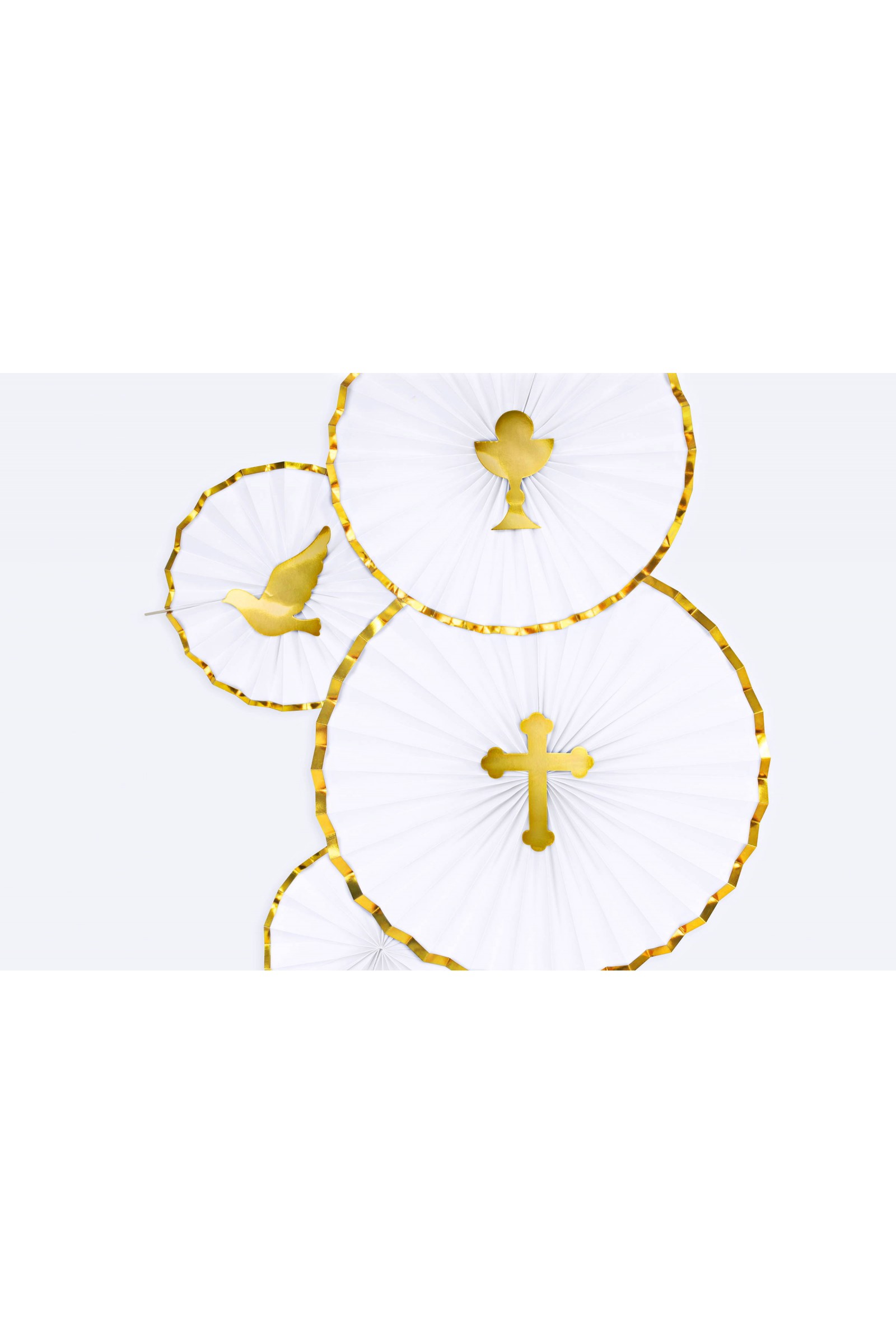 Dekoracje komunijne - większe symbole - komplet - obraz 2