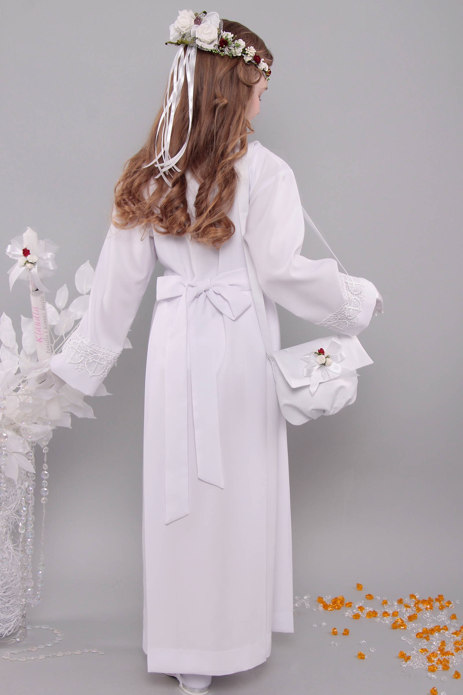 Alba komunijna z gipiurą 8a/Z2 - z zakładką - obraz 4