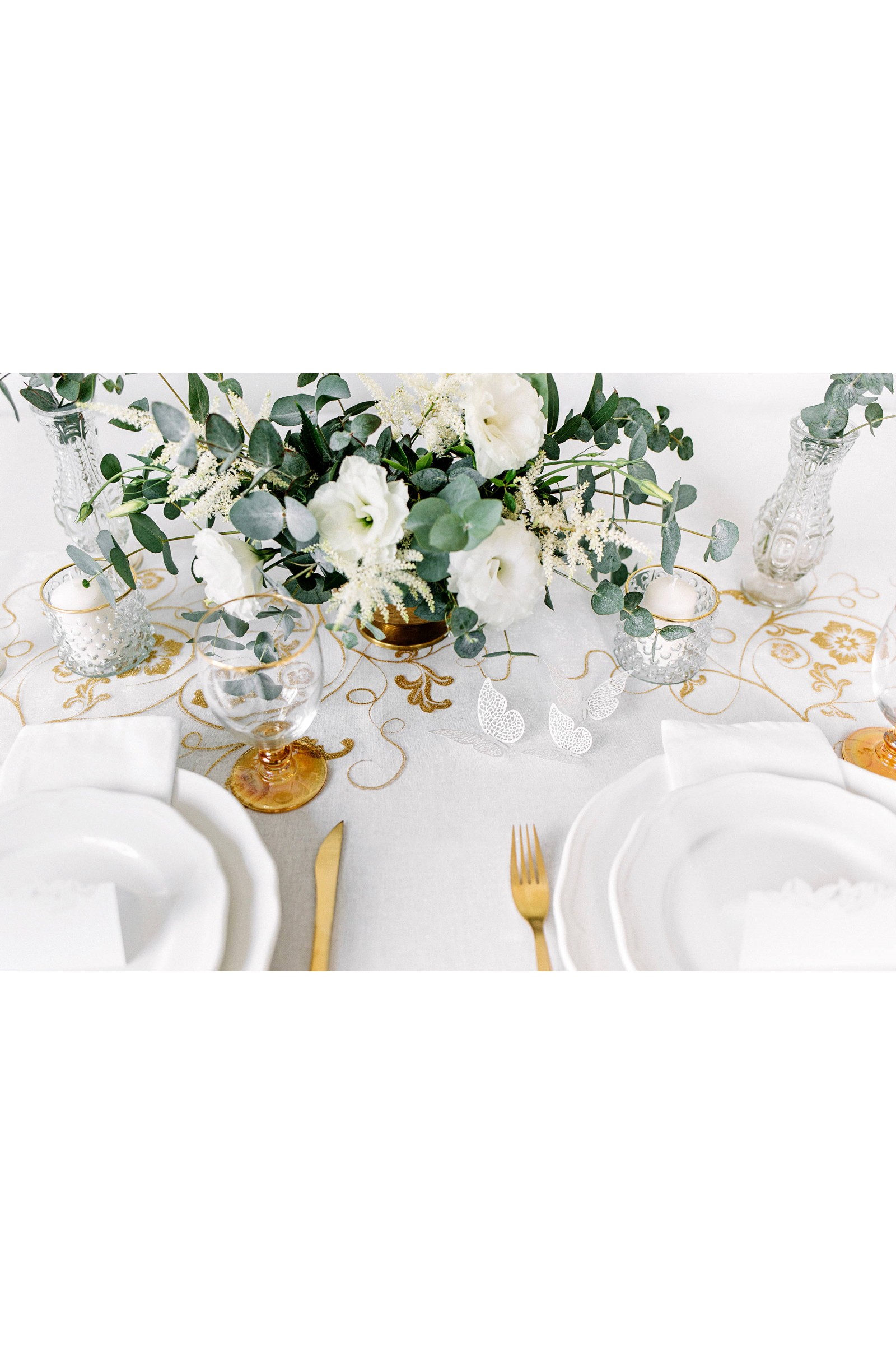 Lambrekin komunijny - złoty ornament 2 - obraz 6