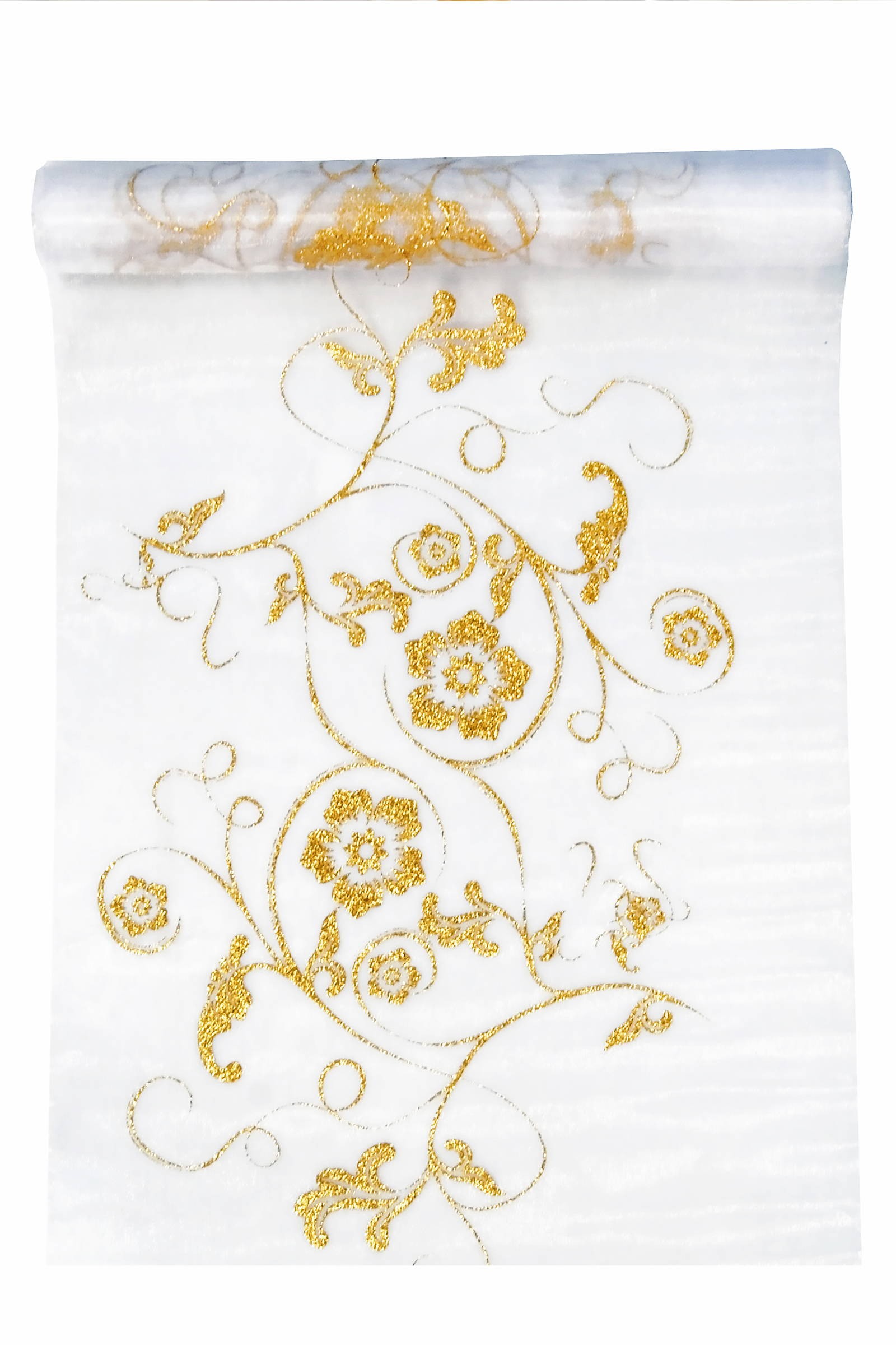 Lambrekin komunijny - złoty ornament 2 - obraz 7