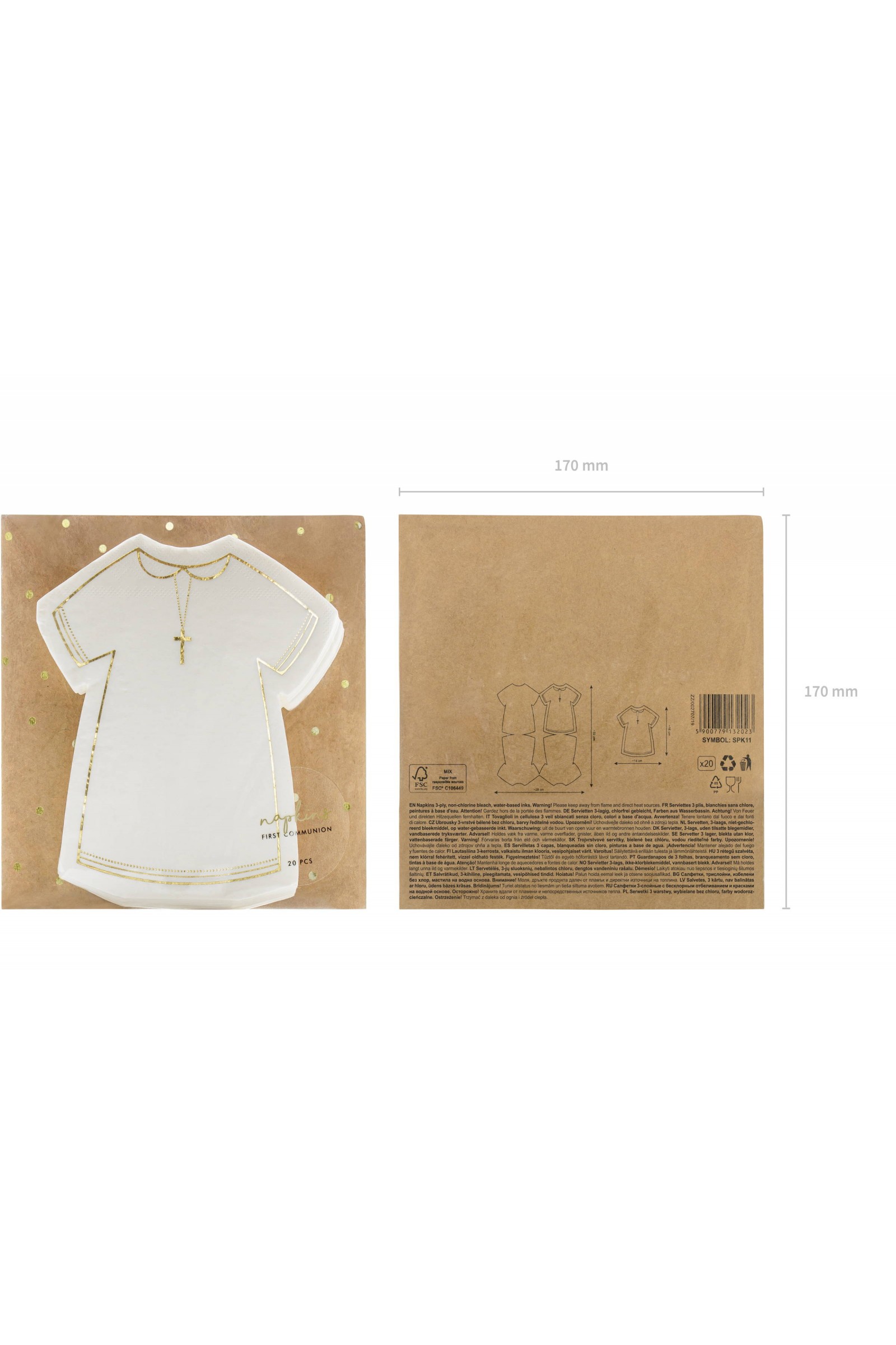 Serwetki komunijne - alba - obraz 6