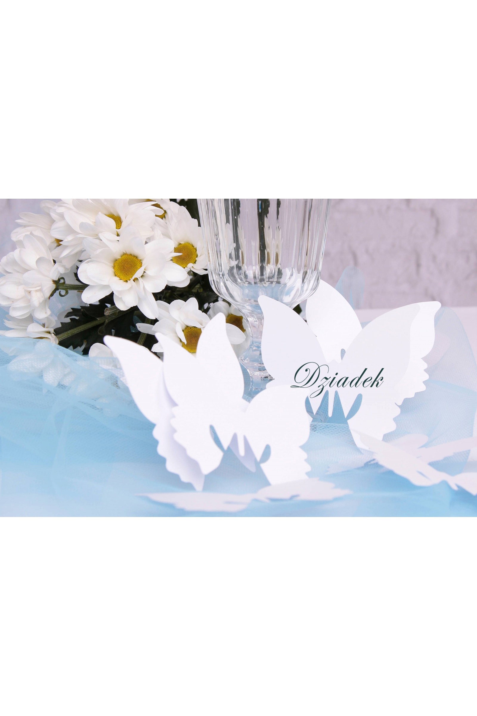 Winietki komunijne - motylek - obraz 1