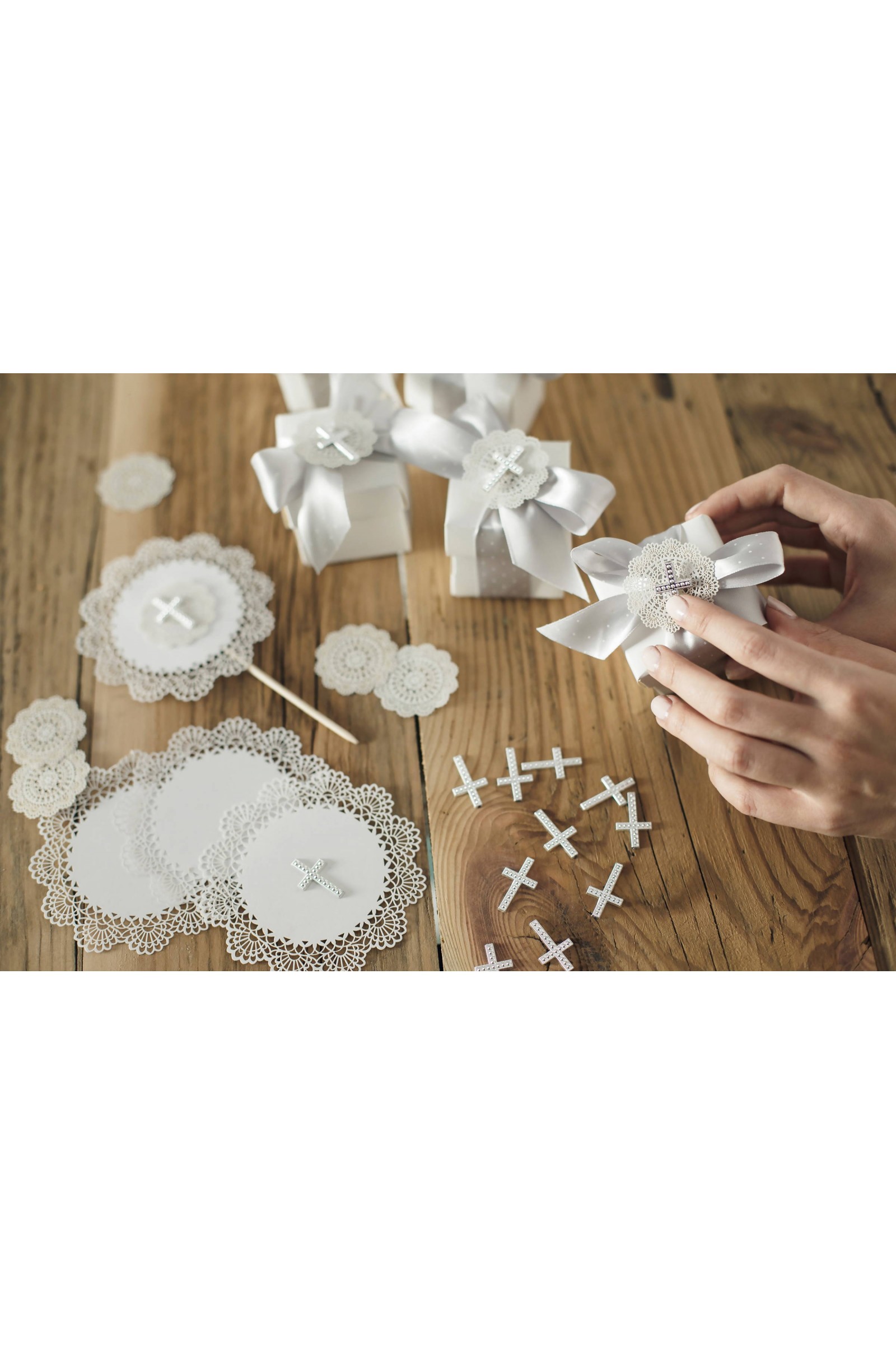 Winietki komunijne - rozetka - obraz 1