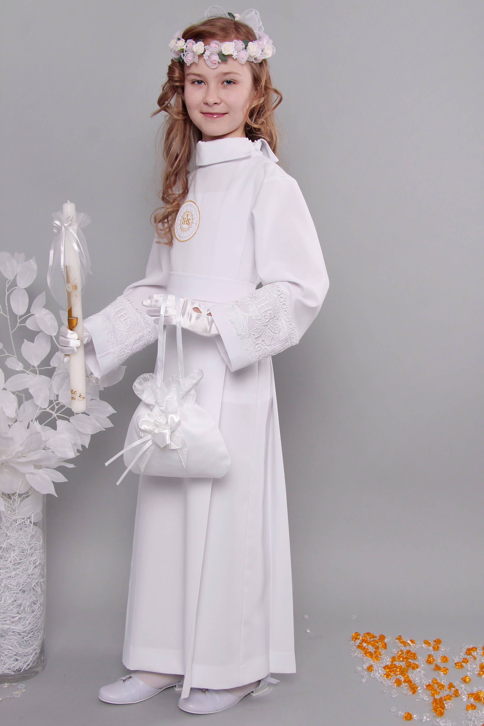 Alba komunijna z gipiurą 13a/Z3 - z zakładką - obraz 3