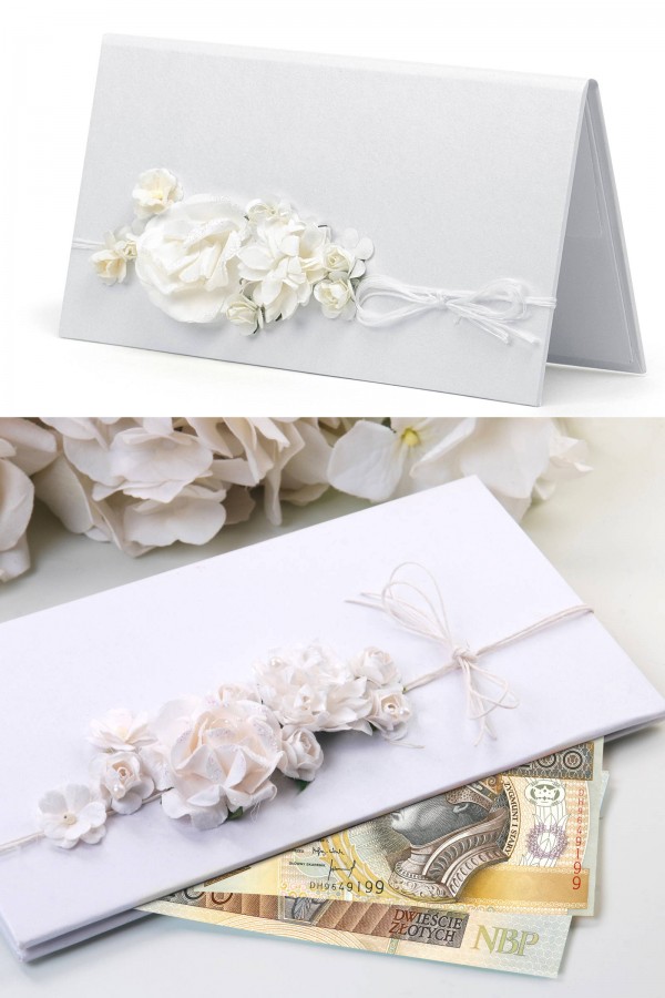 Etui dekoracyjne na prezenty banknoty