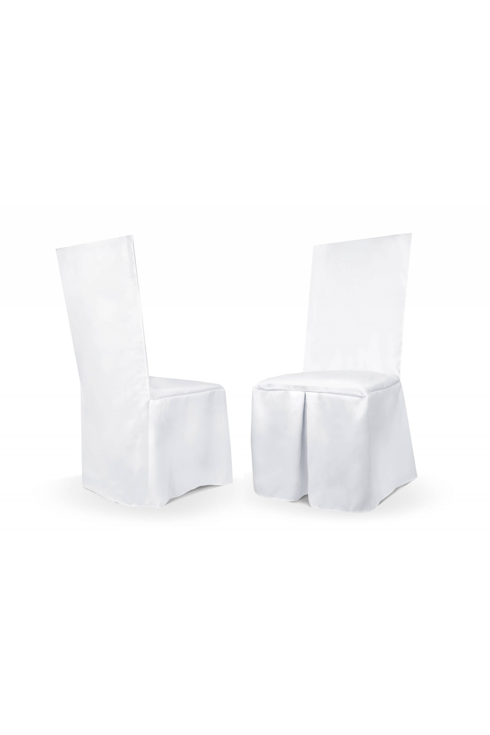 Komunijny pokrowiec na krzesło - biały - obraz 1