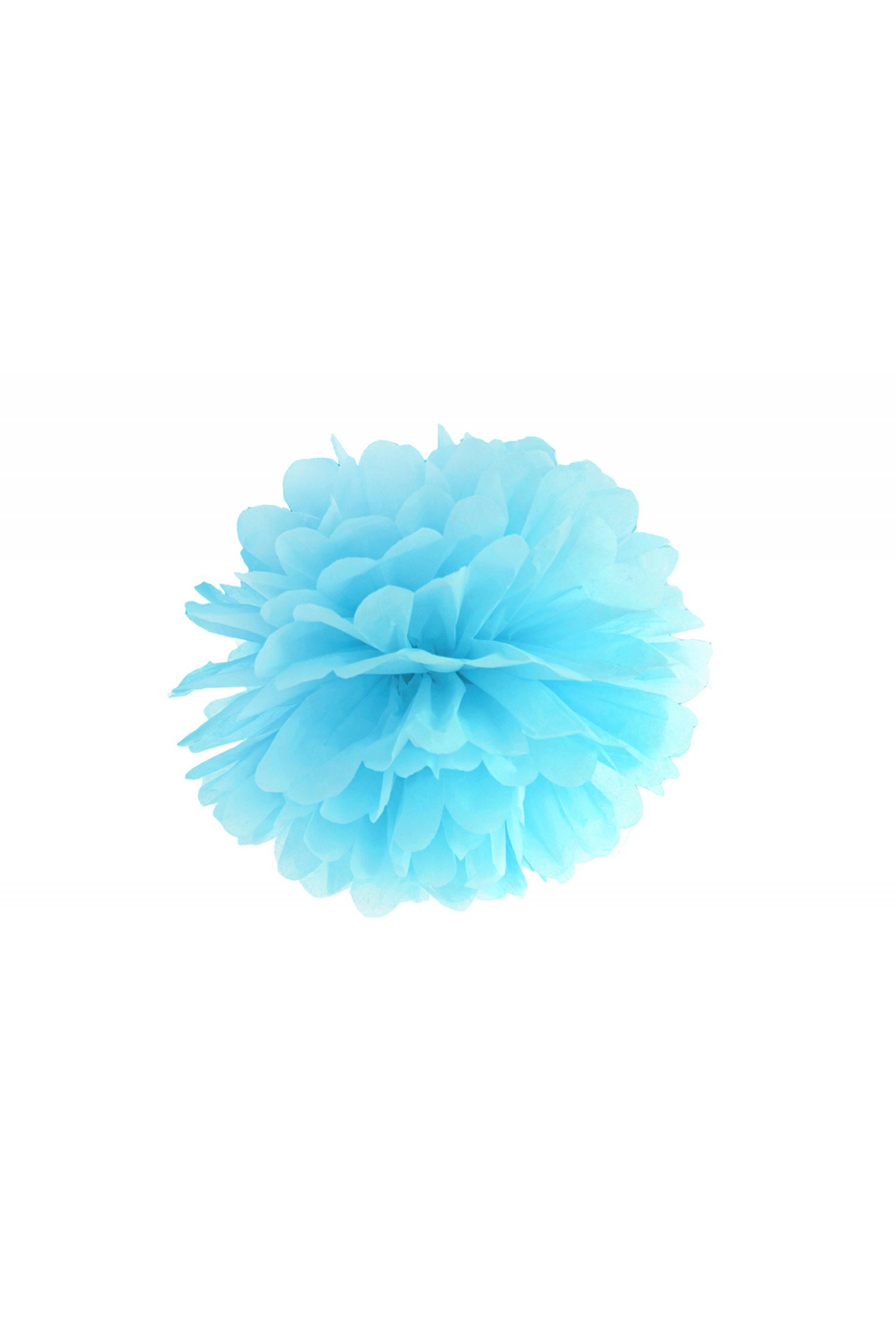 Kula dekoracyjna komunijna - niebieska - obraz 5