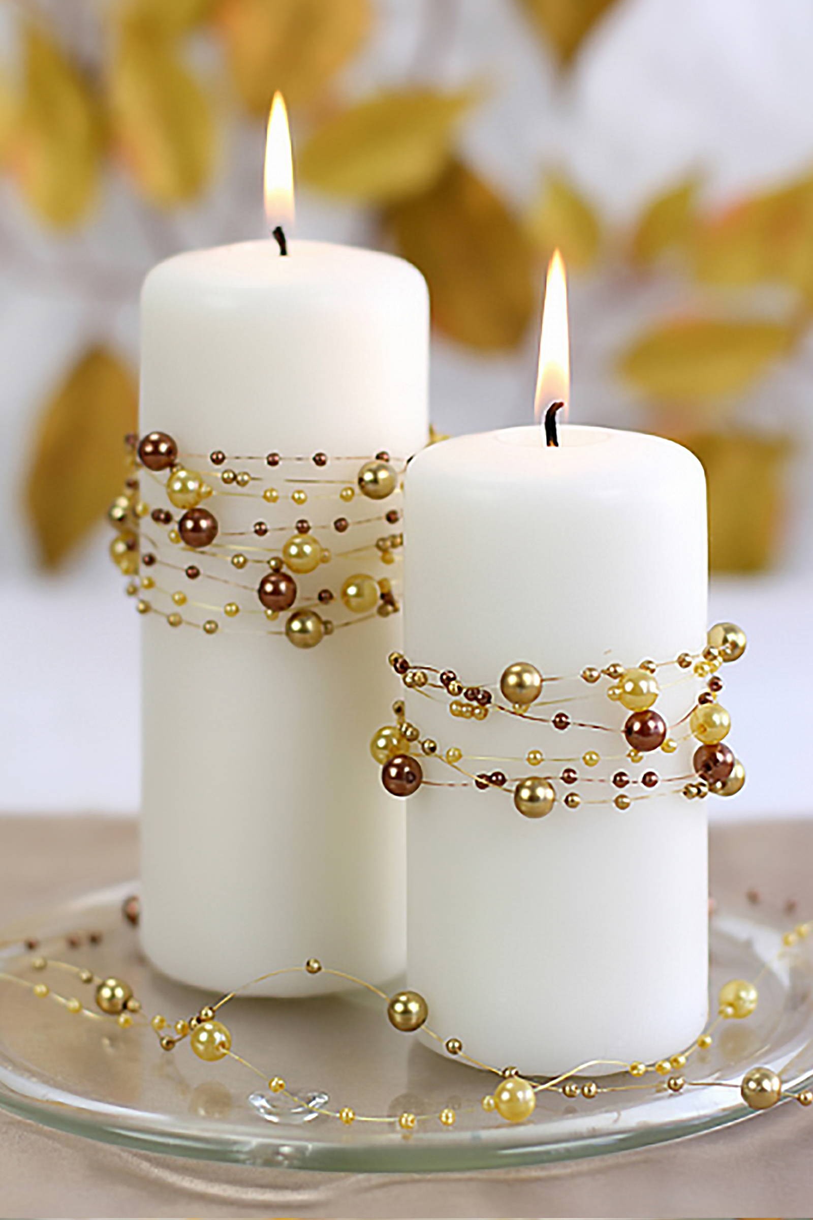 Złota perełka w girlandzie komunijnej - obraz 0