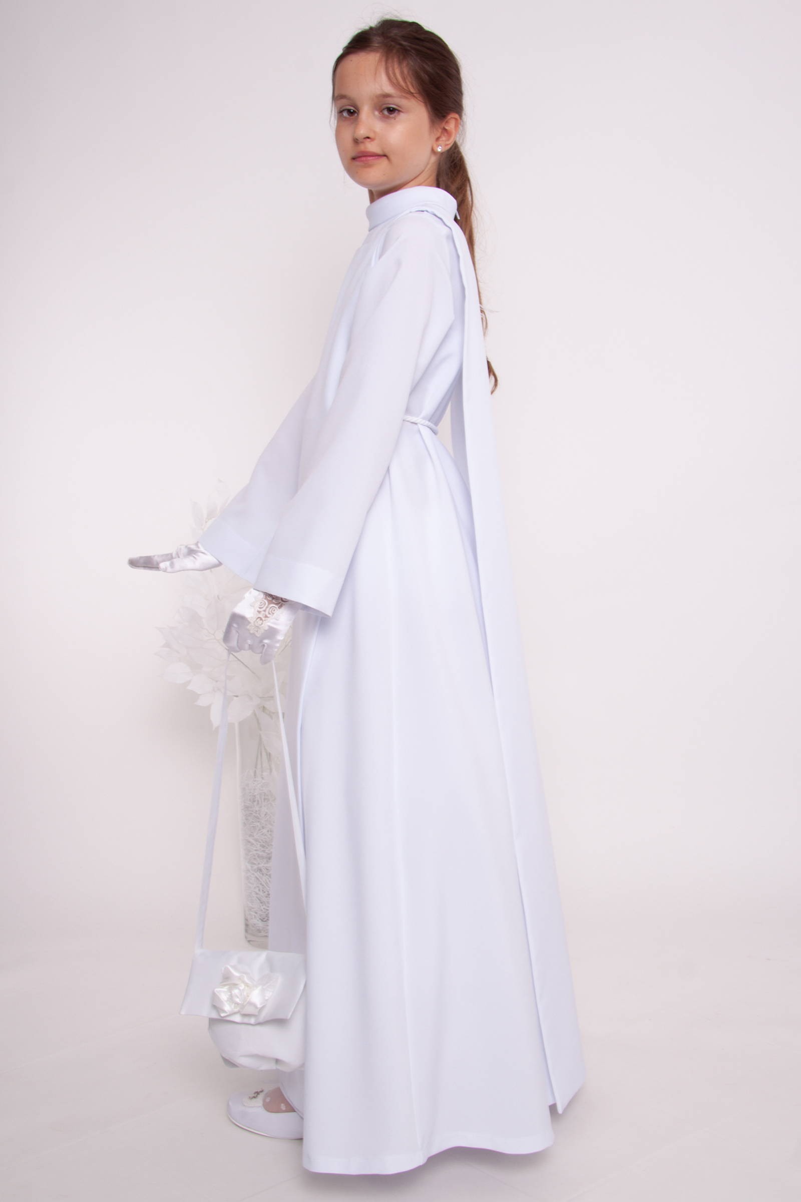 Alba komunijna 4/RH - z szkaplerzem (habitowa) - obraz 5