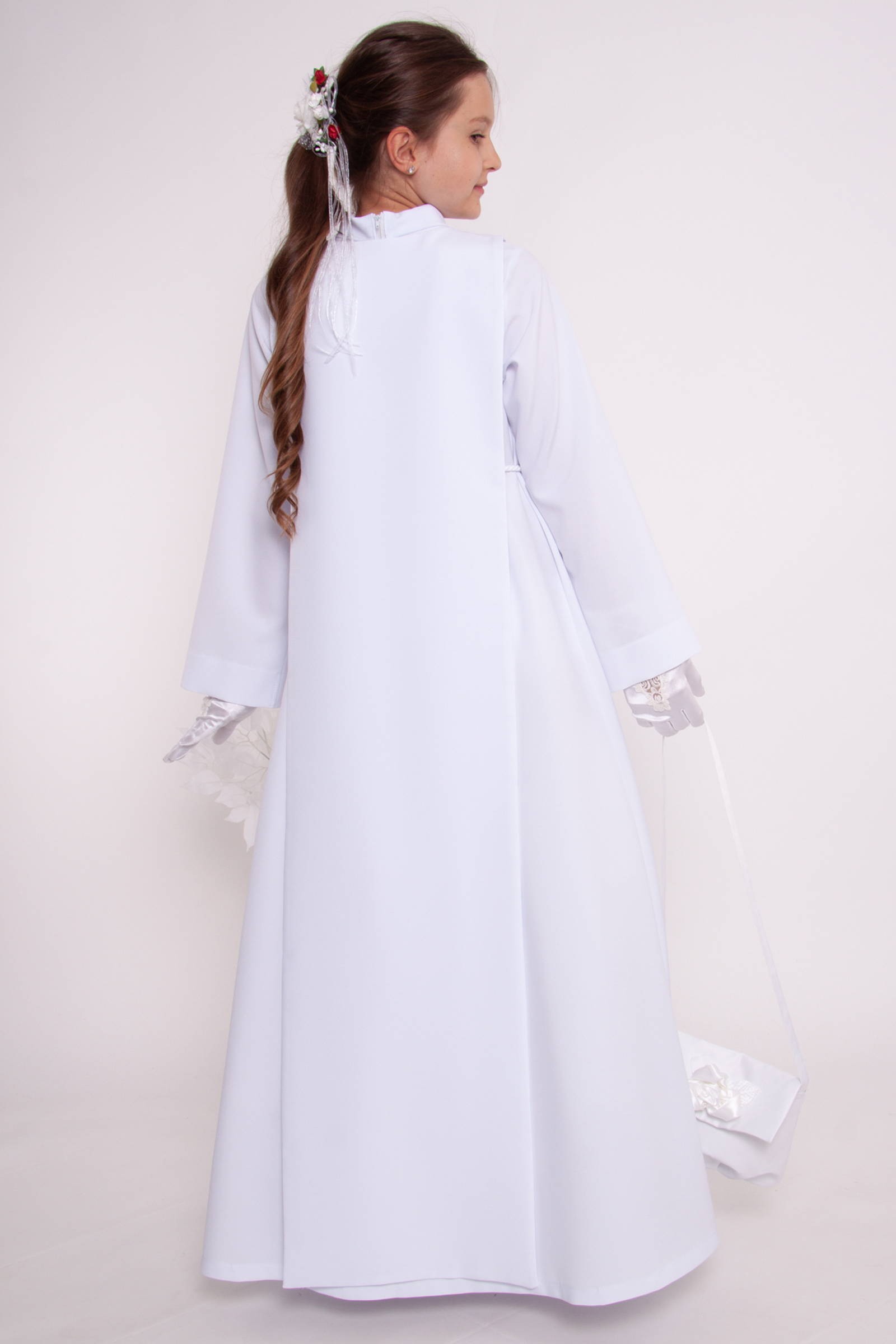 Alba komunijna 4/RH - z szkaplerzem (habitowa) - obraz 8