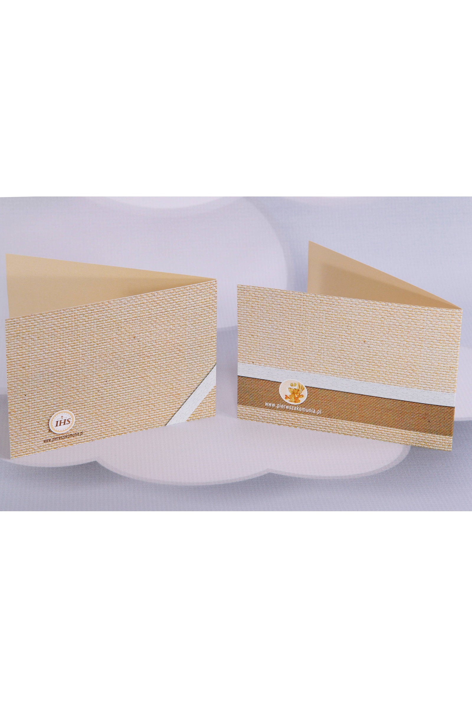 Personalizowane zaproszenia komunijne popularne - Płótno 2 (a,d) - obraz 2