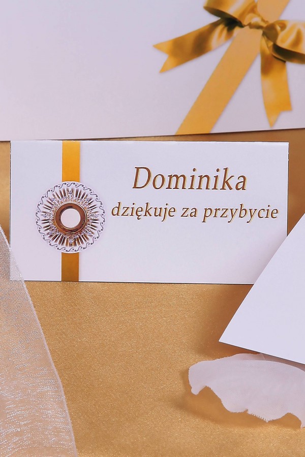 Personalizowane winietki komunijne - Hostia