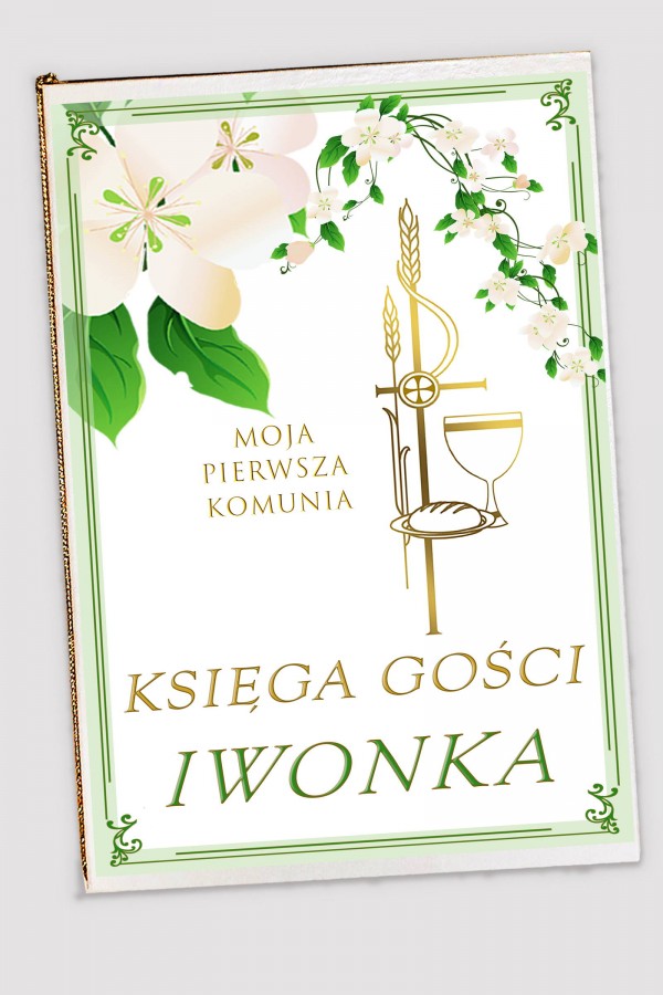 Personalizowana księga pamiątkowa komunijna - Świeżość poranka