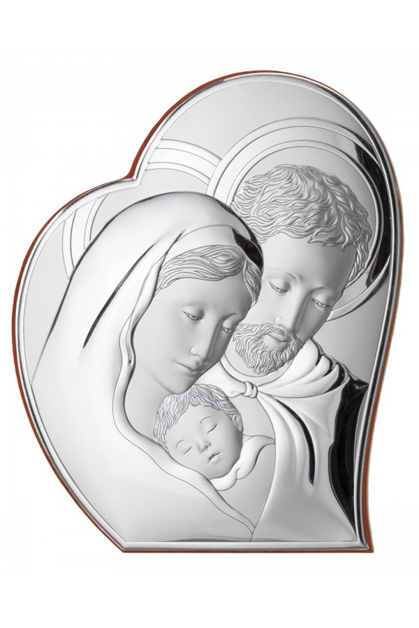 Obrazek z wizerunkiem Św. Rodziny w 'sercu'