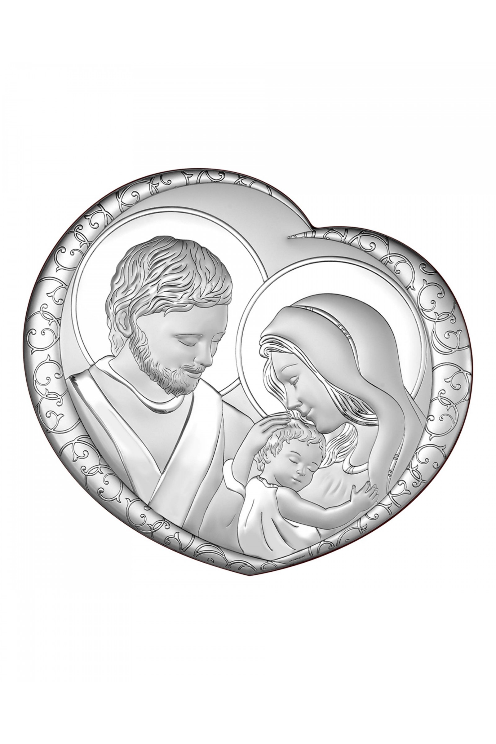 Obrazek z wizerunkiem Św. Rodziny w 'sercu' - obraz 0