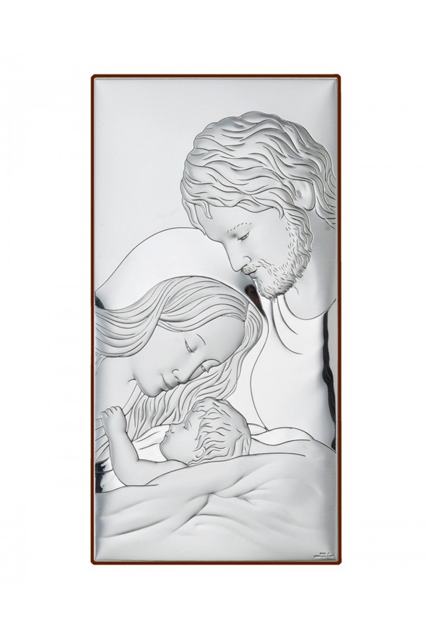 Obrazek z wizerunkiem Św. Rodziny, prostokątny