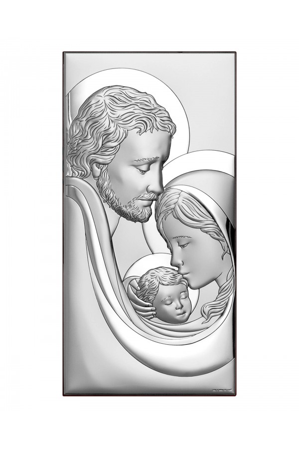 Obrazek z wizerunkiem Św. Rodziny, prostokątny