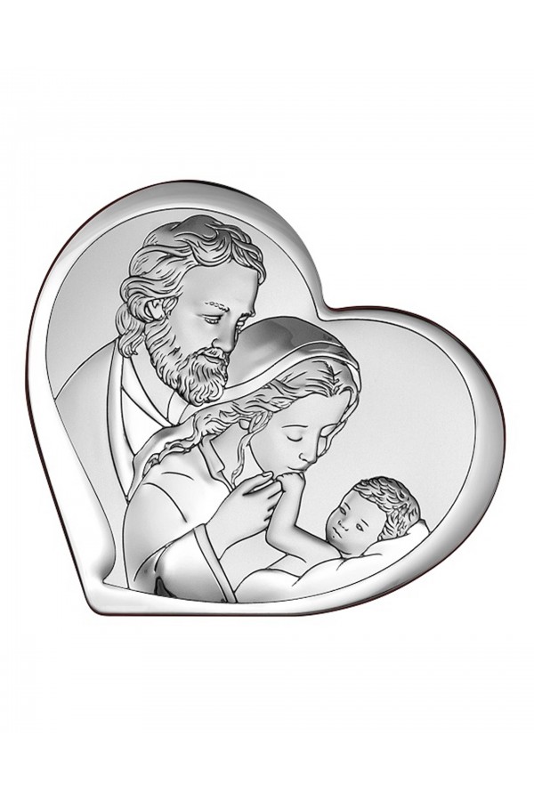 Obrazek z wizerunkiem Św. Rodziny w 'sercu'