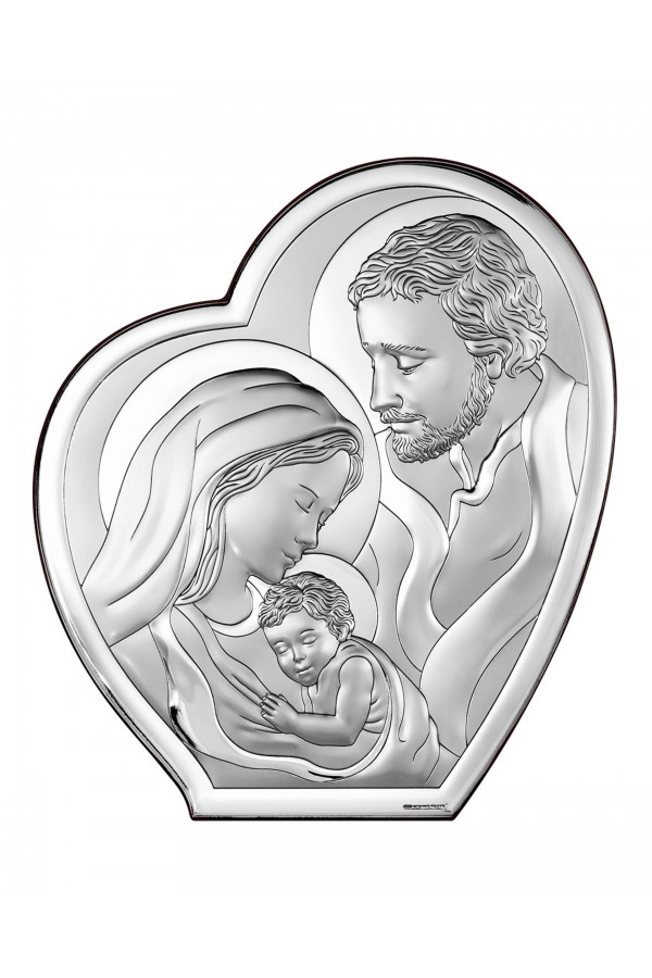 Obrazek z wizerunkiem Św. Rodziny w 'sercu'