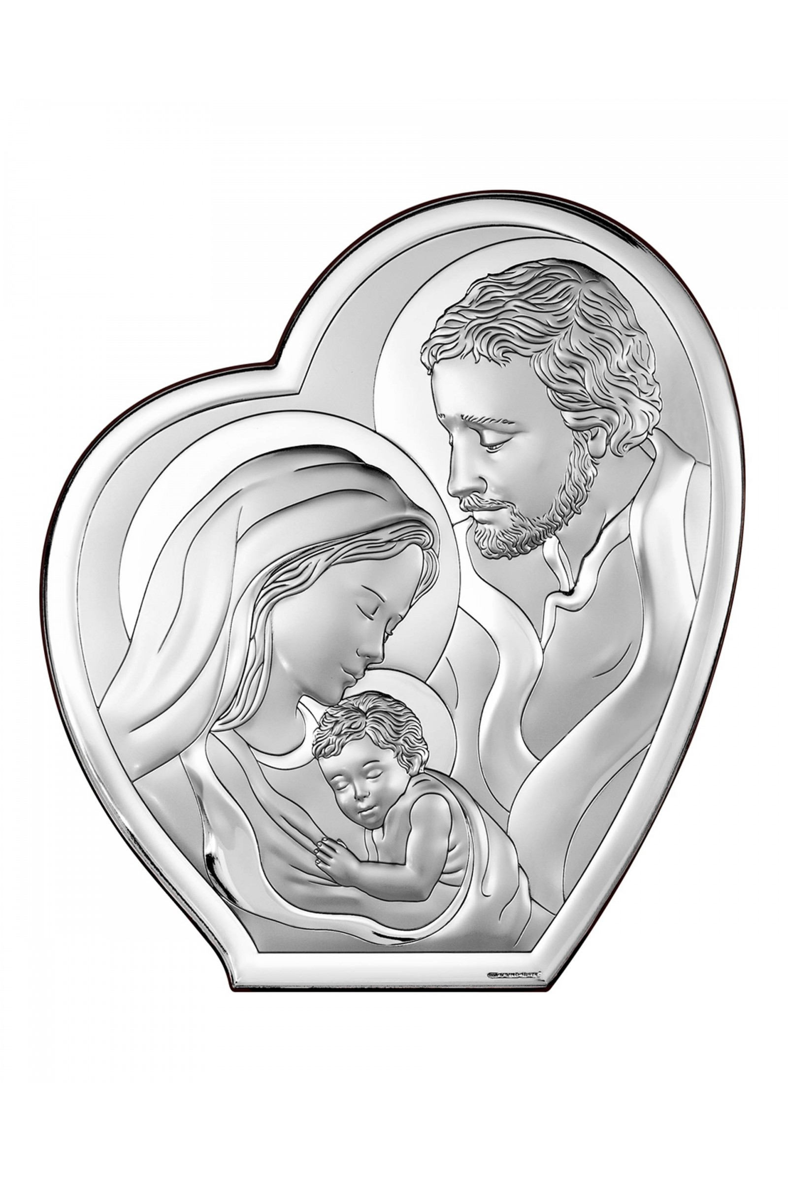 Obrazek z wizerunkiem Św. Rodziny w 'sercu' - obraz 0