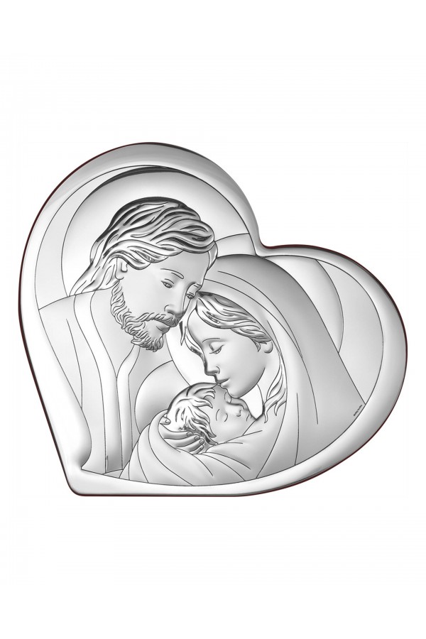 Obrazek z wizerunkiem Św. Rodziny w 'sercu'